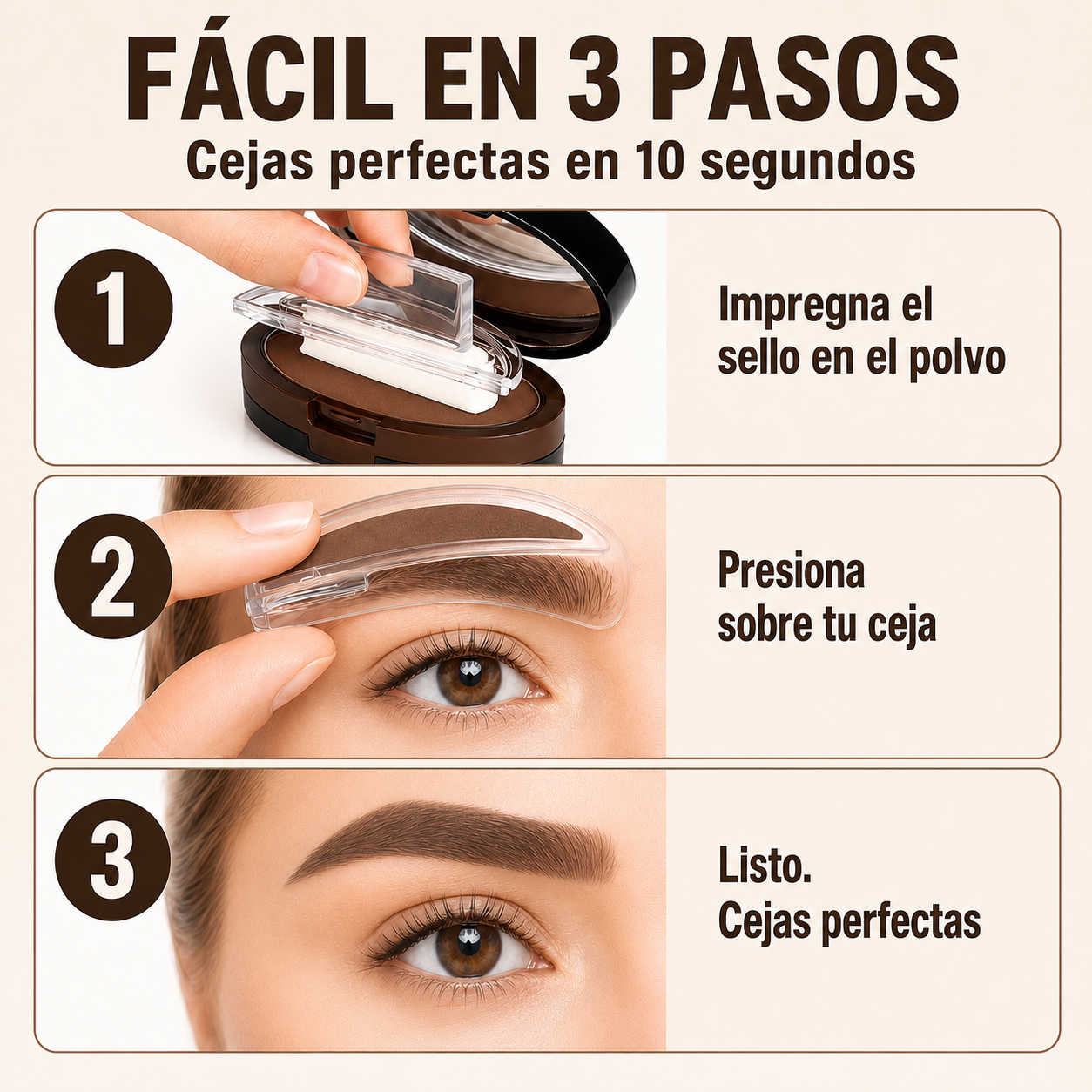 SENA — Kit Sello de Cejas Profesional